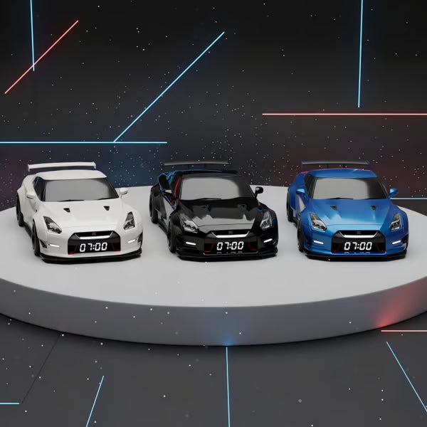 🔥Будилник-Хиперкар – 🏎️Реалистични Ефекти на Двигател и Светлина