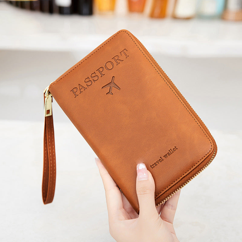 🧳2025 г. Необходимо за пътуване ✈️ Многофункционален RFID портфейл за паспорт
