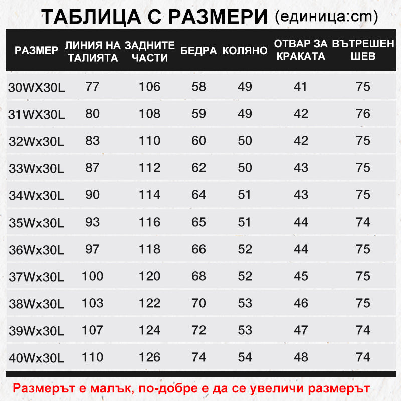 👖 Мъжки прави дънки с висока талия – класика, която стои перфектно ✨