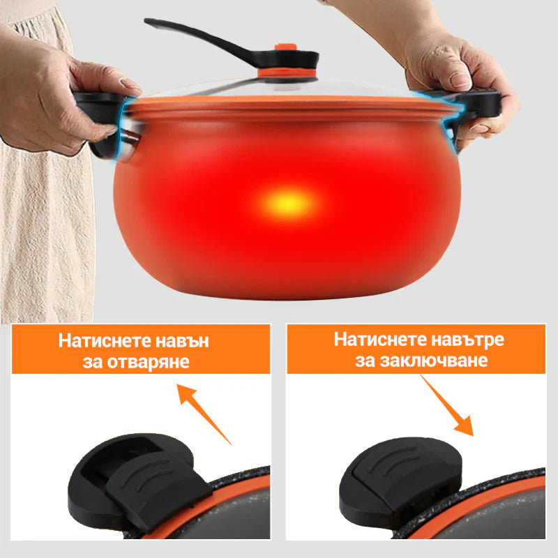 Универсална тенджера с ниско налягане🥘