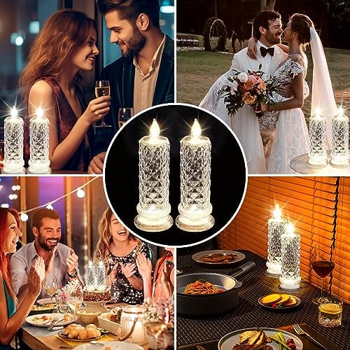 🎄Купете 1 и получите 2 безплатни! 🎅 LED свещи без пламък – безопасни, дълготрайни и изпълнени с празнично настроение ✨🕯️