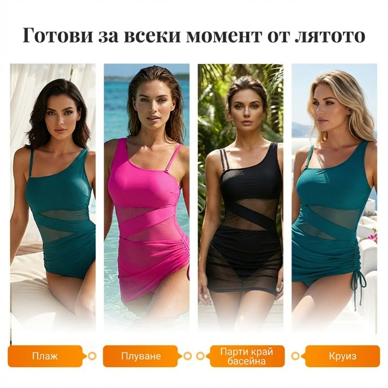 💕 Секси еднопарчева банска носия S-2XL – всяка фигура блести в нея! 🌞🌊🩱