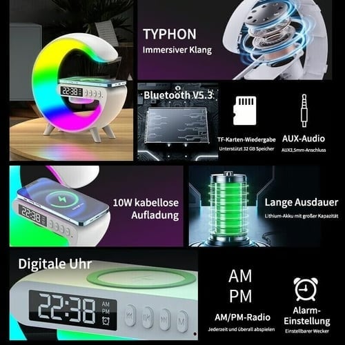 🎄Коледна разпродажба - 49% отстъпка🎁Мултифункционален Bluetooth високоговорител