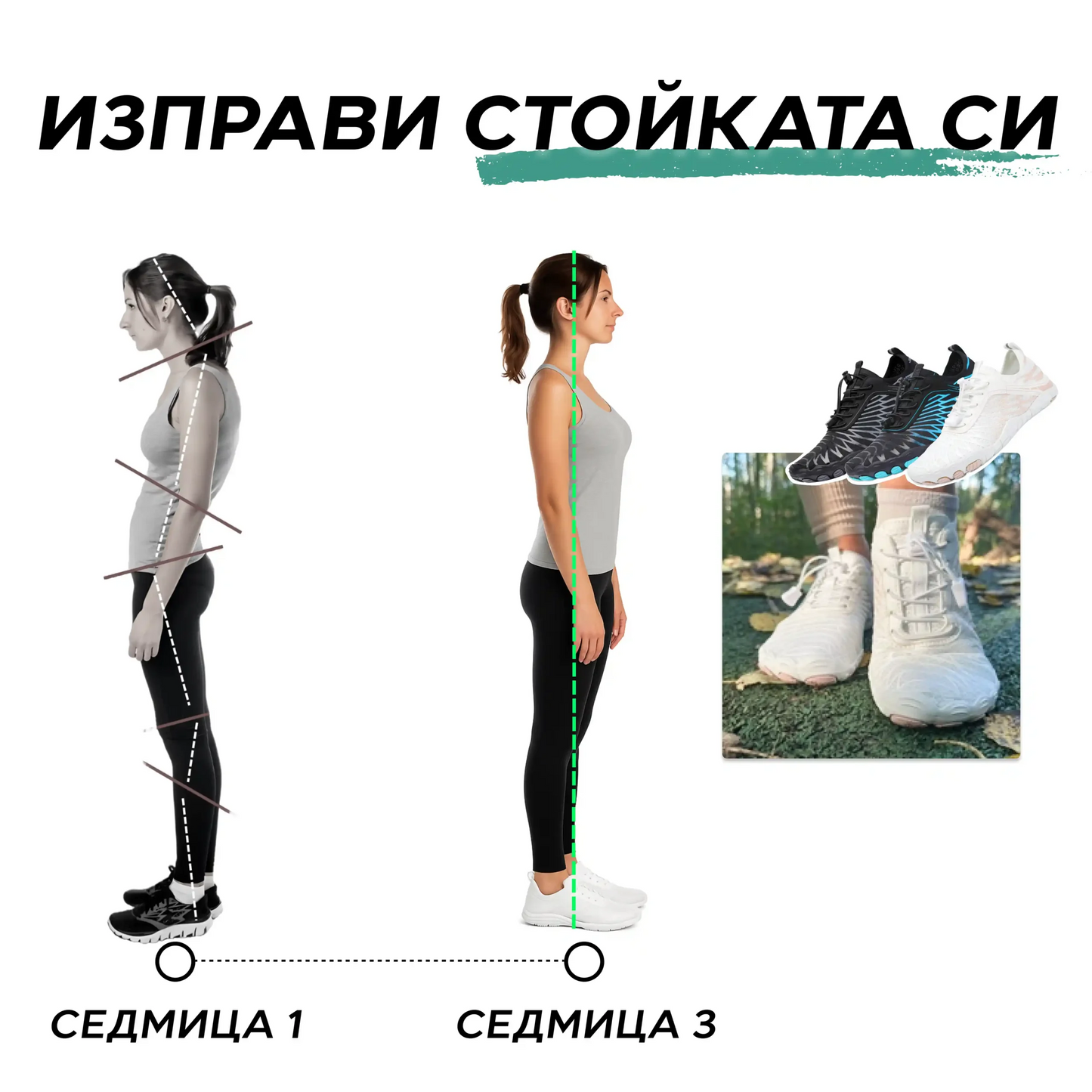 👟  Леки и дишащи обувки за ходене бос – усетете свободата на ходенето бос, освободете краката си!