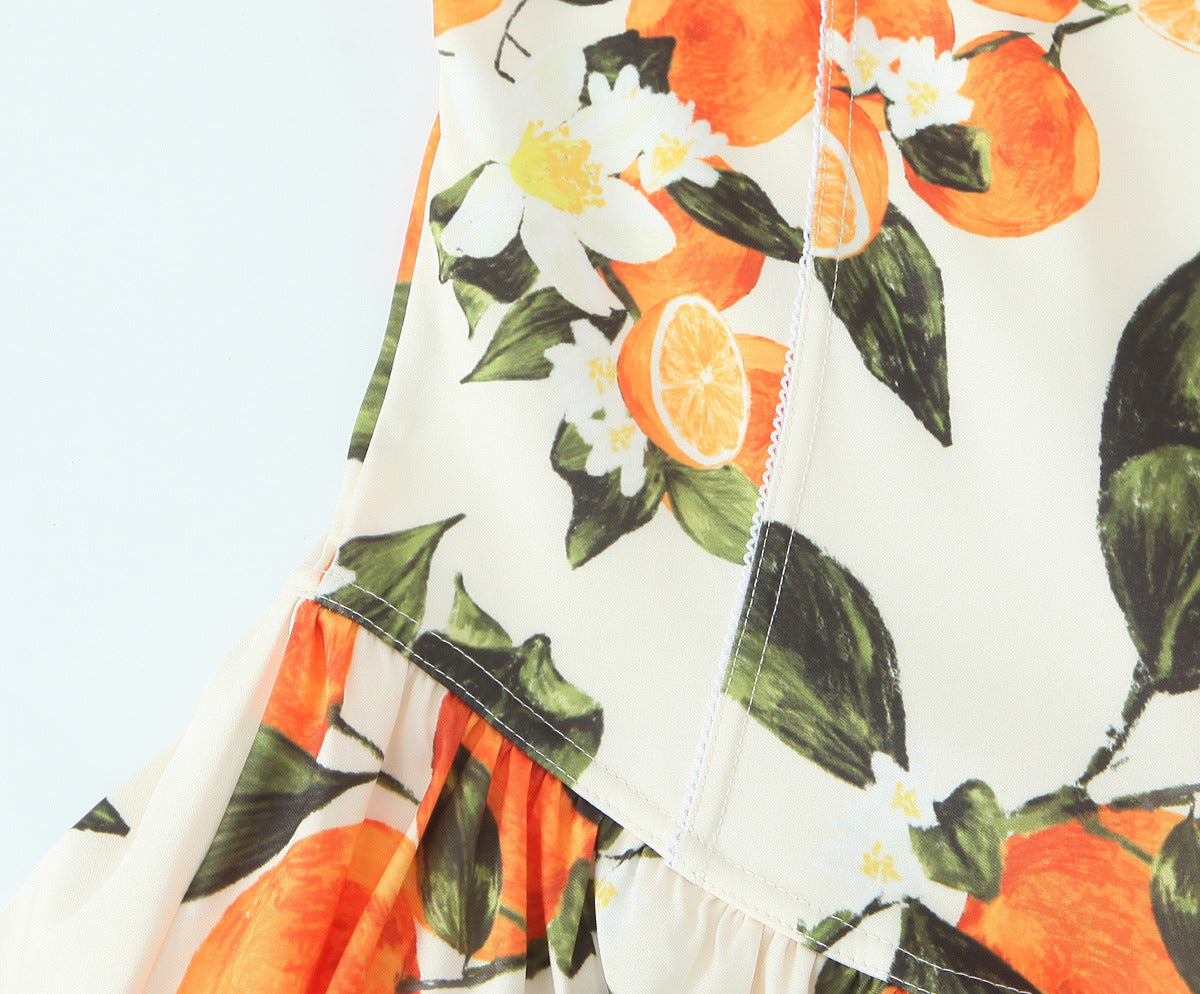 🍊 'Citrus Muse' – лятната рокля, която ще ви кара да блестите! ✨