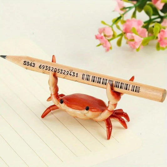 🤣 Забавна гореща продажба 🦀 Сладък държач за химикалки във формата на рак