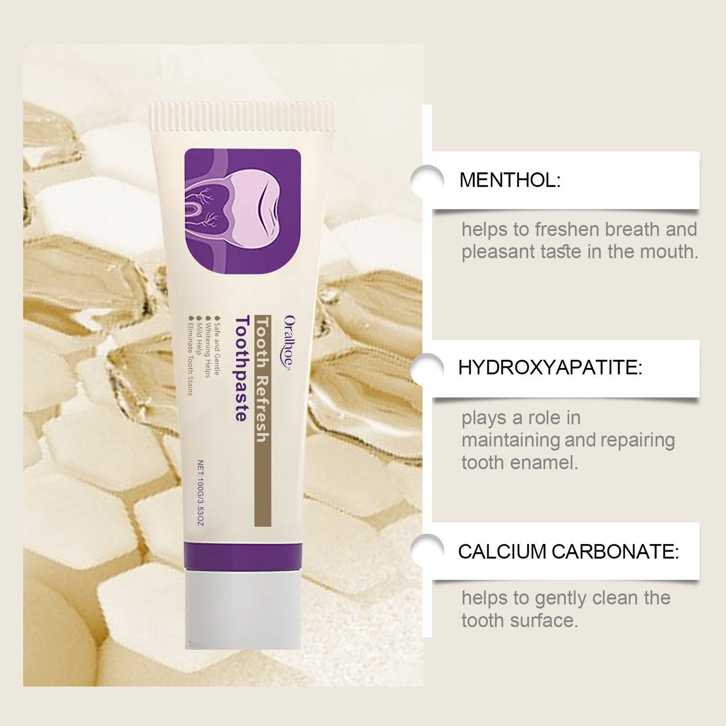 😁🦷Kreain Nature Паста за зъби за устна хигиена