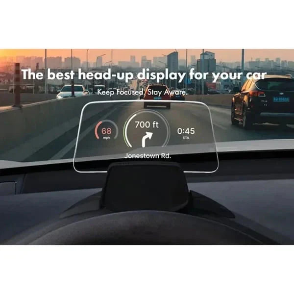 🔥Автоматичен GPS Head UpDisplay Halter с HDlmage Reflexion