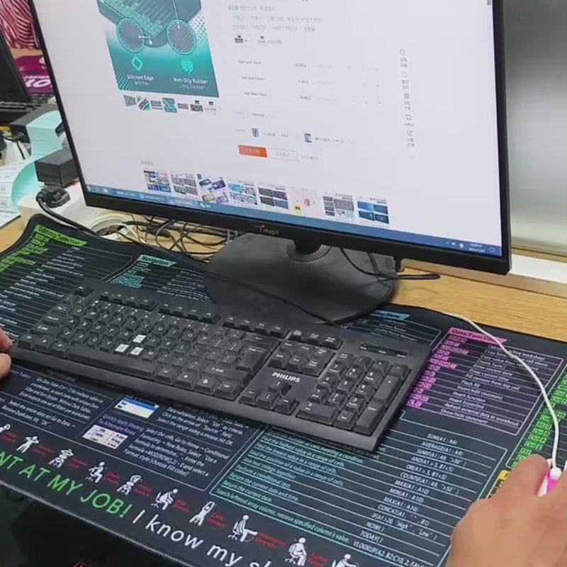 🔥 Устойчива на петна, неплъзгаща се подложка за офиси 🧠💻