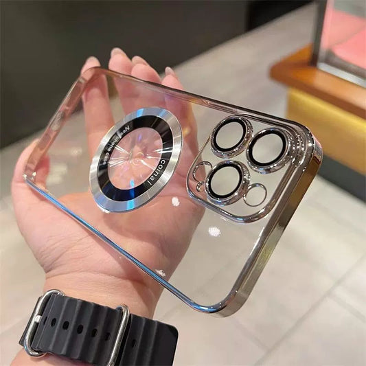 Capac transparent pentru iPhone magnetic