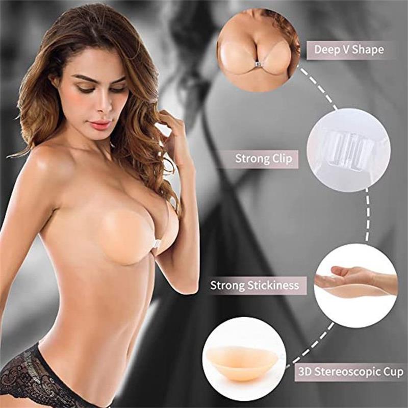 👙 Залепващи невидими събиращи се сутиени✨【1 +1 безплатно】