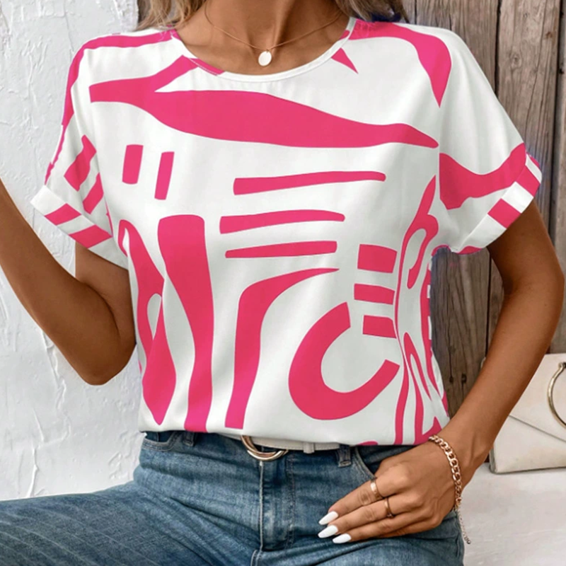 👕 Женска тениска с къс ръкав – мека, свежа, винаги в стил!