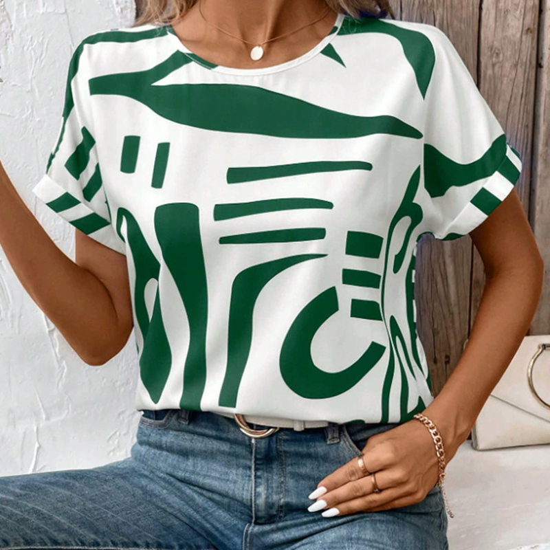 👕 Женска тениска с къс ръкав – мека, свежа, винаги в стил!