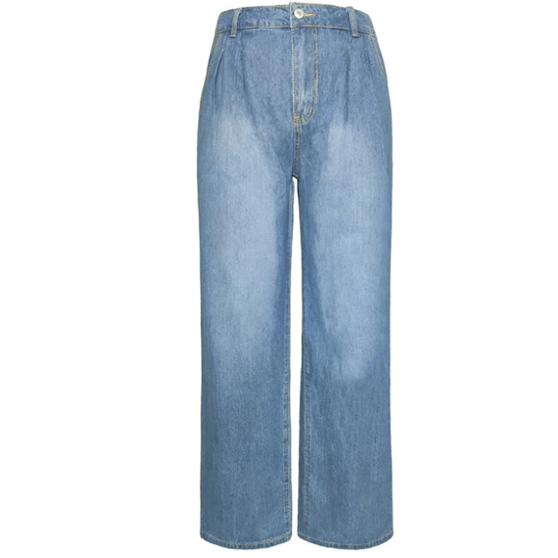 👖 Дамски измити ежедневни дънки