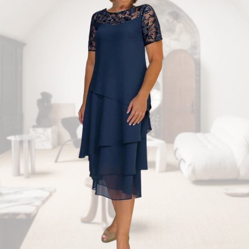 💖Rochie elegantă pentru femei cu dantelă