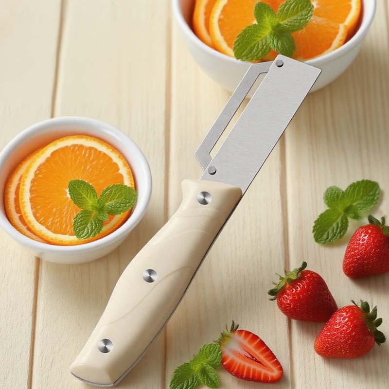 🔪Многофункционален кухненски нож за обелване – изработен от неръждаема стомана, с многофункционално приложение