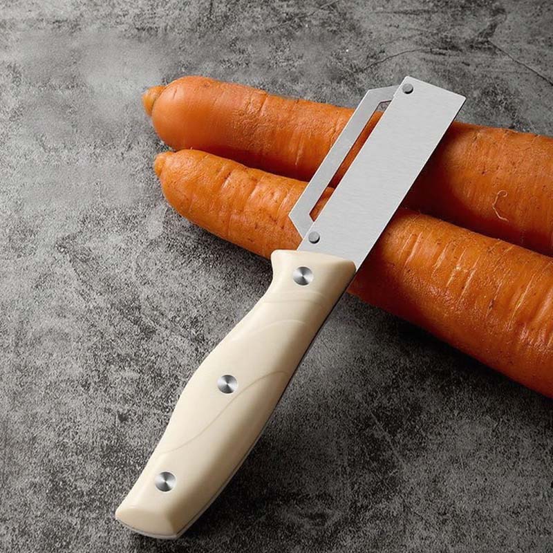 🔪Многофункционален кухненски нож за обелване – изработен от неръждаема стомана, с многофункционално приложение