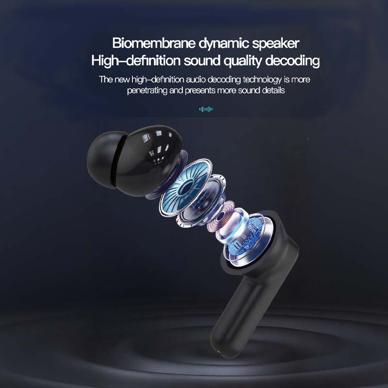 🔥 Висококачествен звук, Bluetooth слушалки с ясно сензорно управление