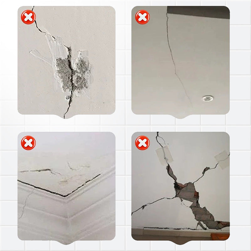 Еластична, устойчива на пукнатини ремонтна паста за стени