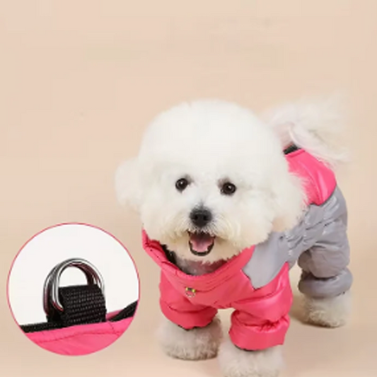 ❄️🌿 Отразяващо водоотблъскващо затоплящо палто за малки кучета 🐶💕