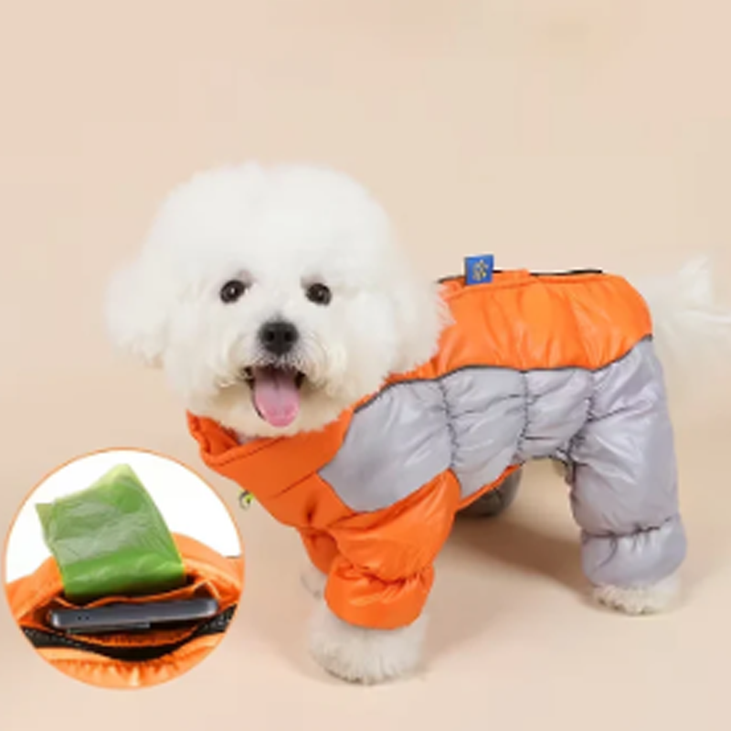 ❄️🌿 Отразяващо водоотблъскващо затоплящо палто за малки кучета 🐶💕