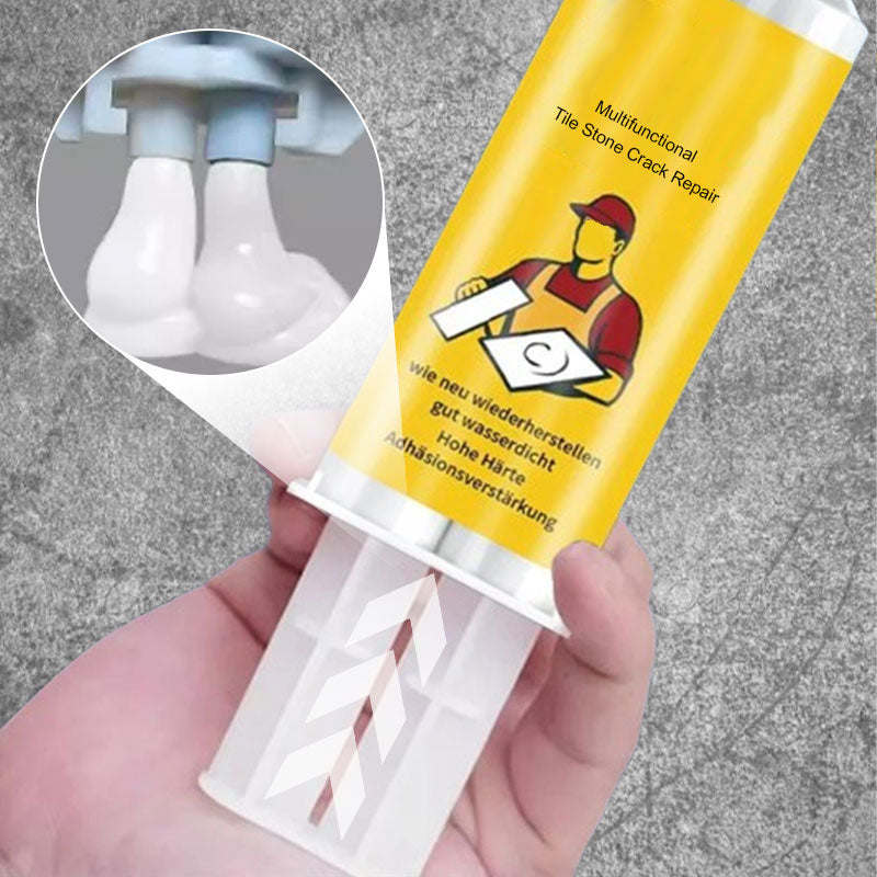 🧱Многофункционални комплекти за ремонт на пукнатини в плочки и камък💧