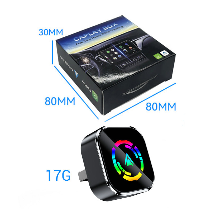 2-в-1 безжичен адаптер за iPhone и Android Auto