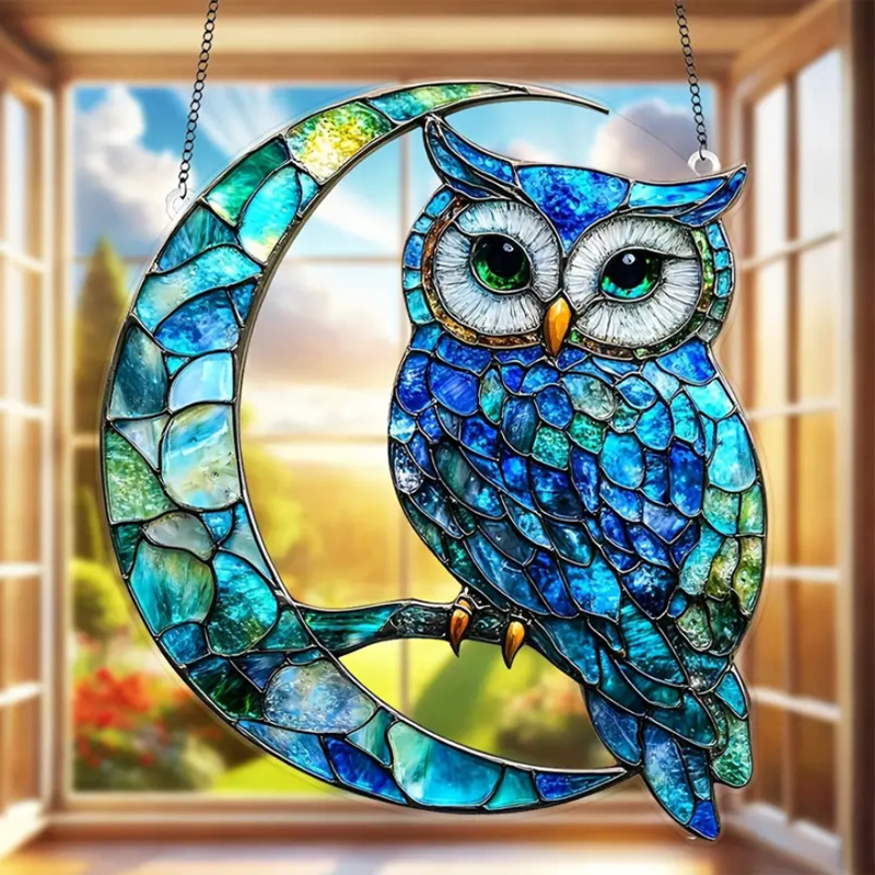 【Купете 1 и вземете 1 безплатно】🦜Декорация за витражи във формата на птица