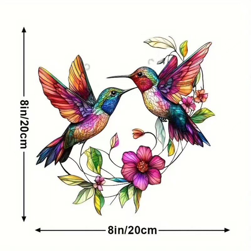 【Купете 1 и вземете 1 безплатно】🦜Декорация за витражи във формата на птица