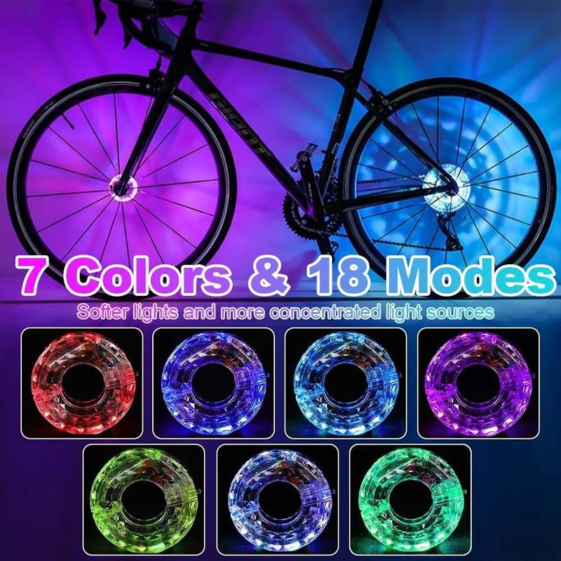 🚲✨LED велосипедна светлина за нощно каране