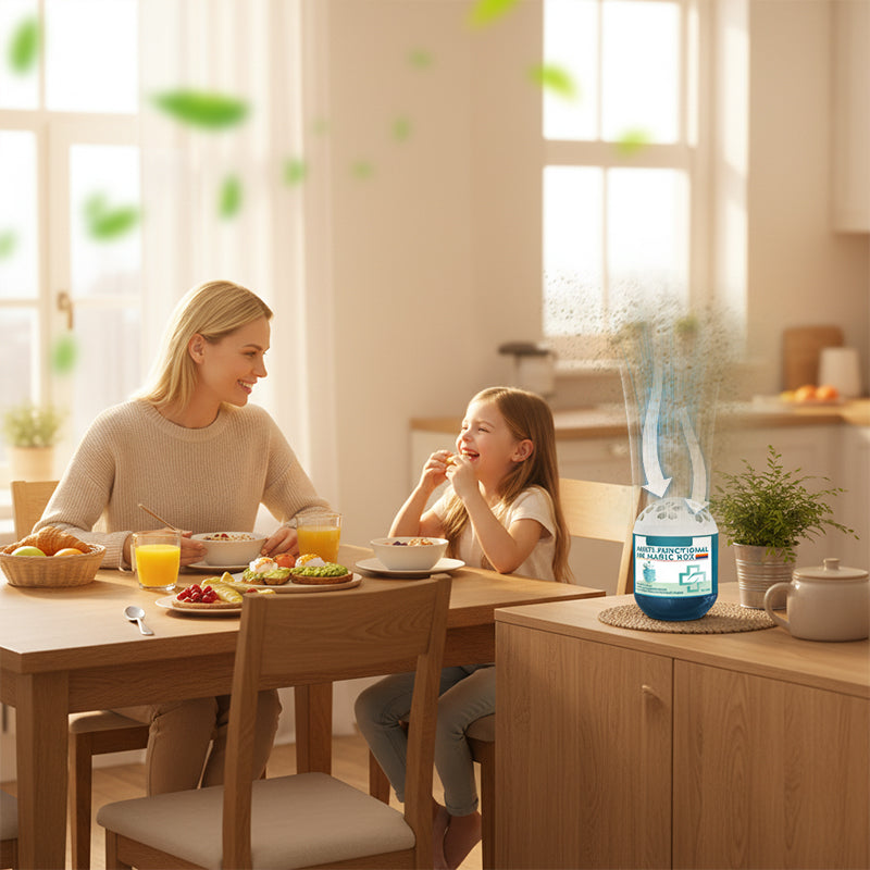 Магическа кутия за премахване на прах от пречиствателя на въздуха в помещенията