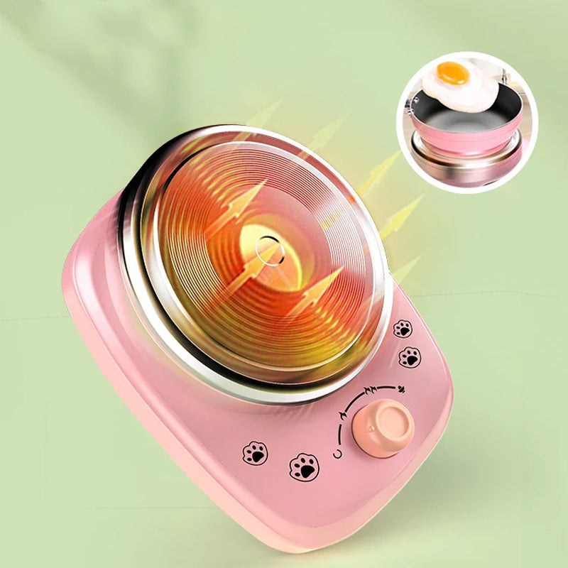 🍳 Мини комплект за готвене за деца – от малка печка до голям интерес: нека децата се влюбят в готвенето, докато си играят!