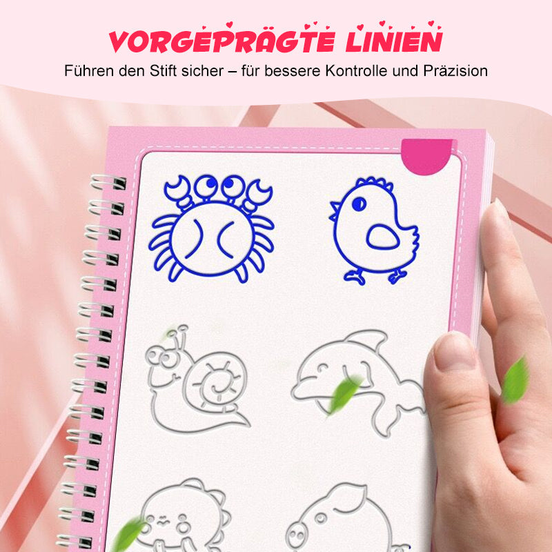 ✏️ Книги за рисуване с вдлъбнатини за деца 👶🎨