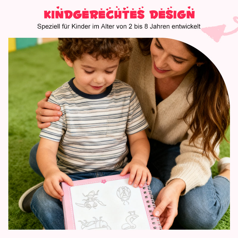 ✏️ Книги за рисуване с вдлъбнатини за деца 👶🎨