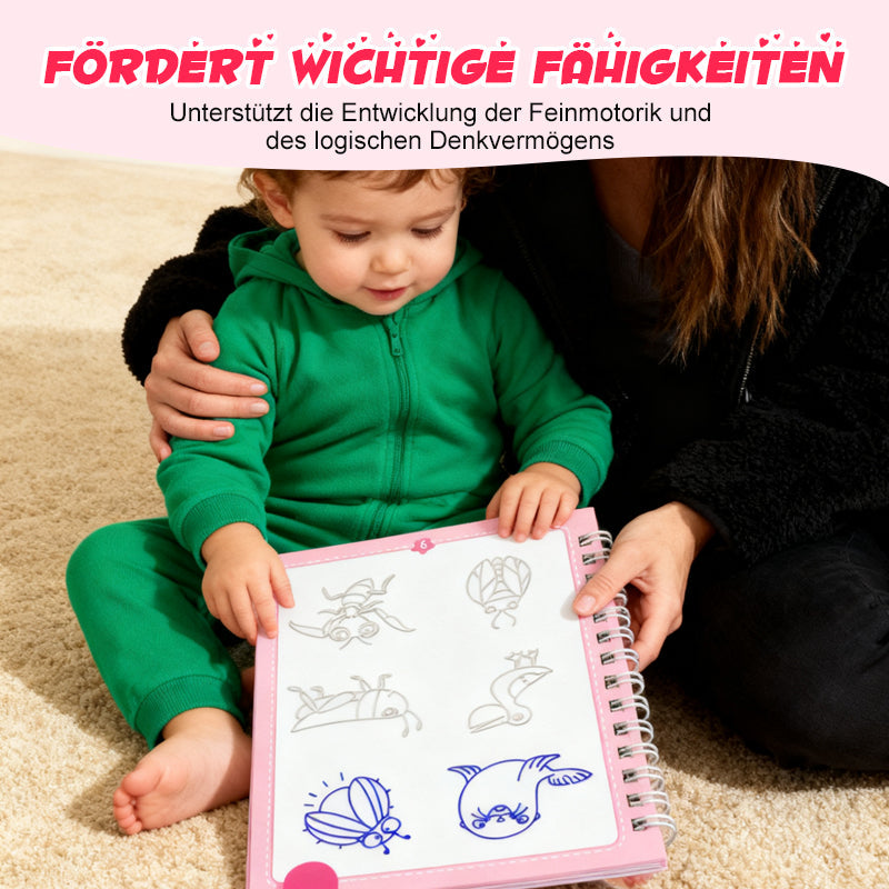 ✏️ Книги за рисуване с вдлъбнатини за деца 👶🎨