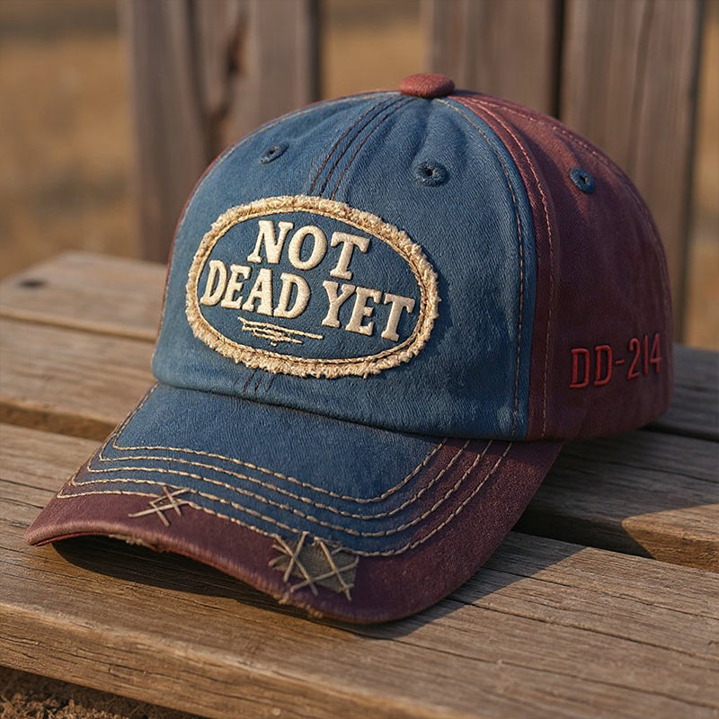 🧢Ретро измита бродирана бейзболна шапка✨