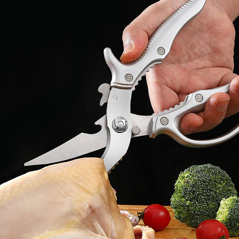 ✂️ Многофункционални кухненски ножици – режат всичко, служат години!