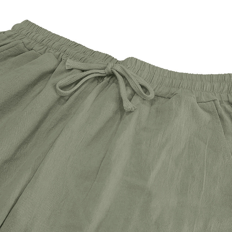 👖🌿 Мъжки ленени панталони – дишащи, леки, перфектни за горещите дни