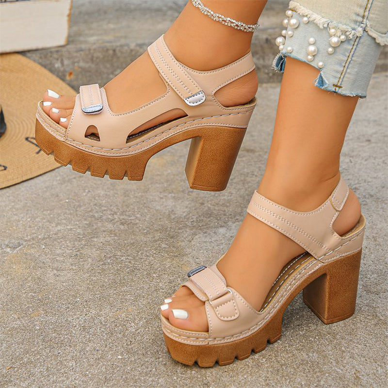 👡 Летни сандали на платформа с една каишка (35-43) – Стил, който диша! 🌸✨