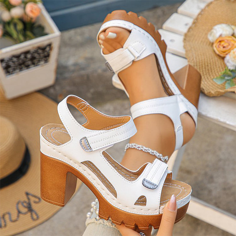 👡 Летни сандали на платформа с една каишка (35-43) – Стил, който диша! 🌸✨
